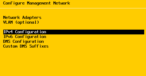 如何在vSphere ESXi 7中配置IP地址和主机名