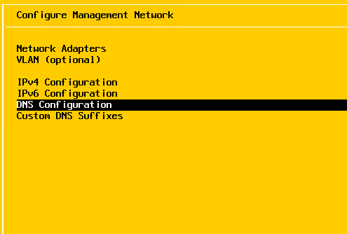 如何在vSphere ESXi 7中配置IP地址和主机名